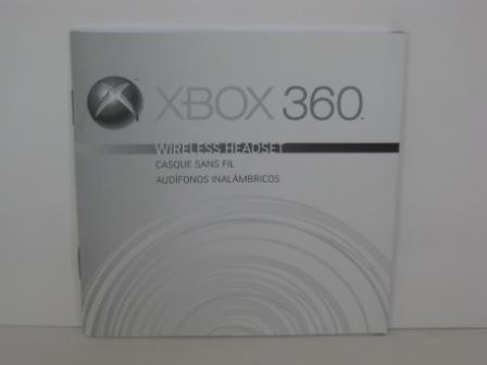 Xbox 360 Wireless Headset Manual X12-33106-01 - Xbox 360 Manual